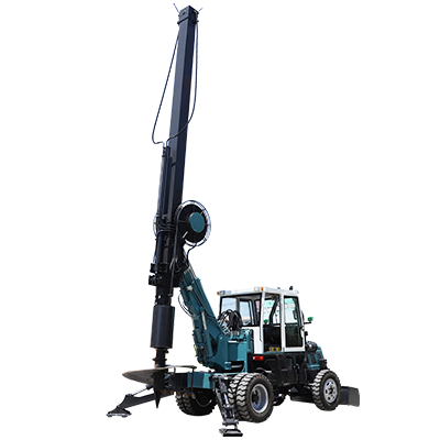 Wheel Rotary Pile Driver